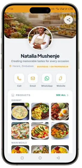 InfinityCard mobile app